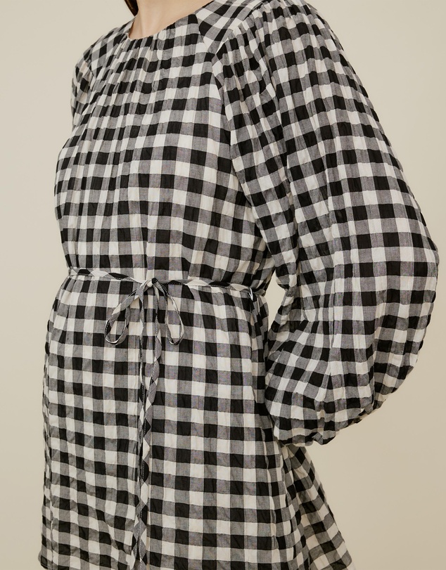 The Fated - Yvelines Check Mini Dress