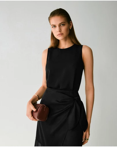 IDA+S - Linda Silk Top