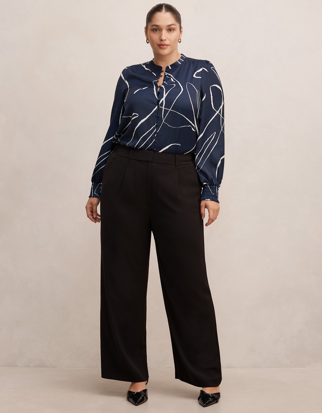 Forever New Curve - Savannah Curve Button Up Blouse