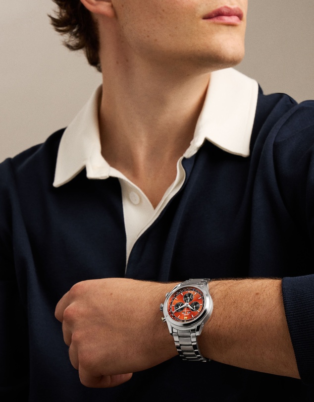 Fossil - Signature CS-1 Silver Tone Chronograph Watch