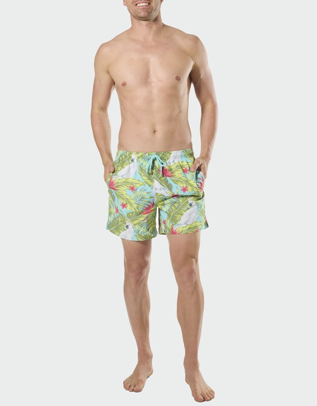 Mitch Dowd - Mitchdowd Cockatoo Paradise Swim Shorts