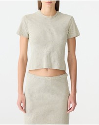 Bassike - Bias Stripe Baby T-Shirt