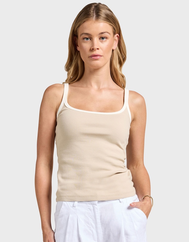 Academy Brand - Contrast Rib Tank