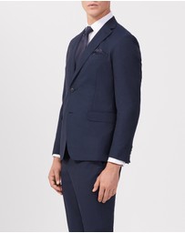 Van Heusen - Wool Blend Check Suit Jacket