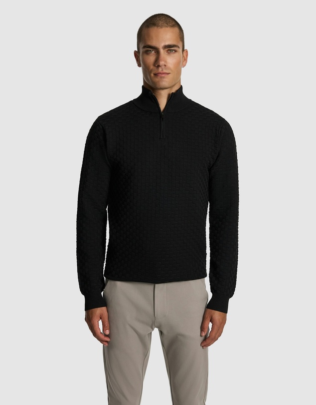 yd. - Zane 1/4 Zip Knit Jumper