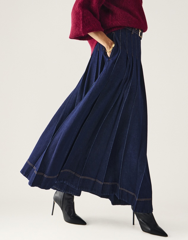 MOS The Label - Sia Denim Skirt
