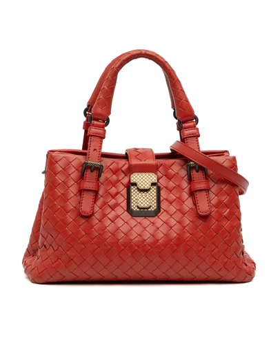 Pre-Loved by Azura Reborn - Pre-Loved Mini Nappa Intrecciato Roma Satchel