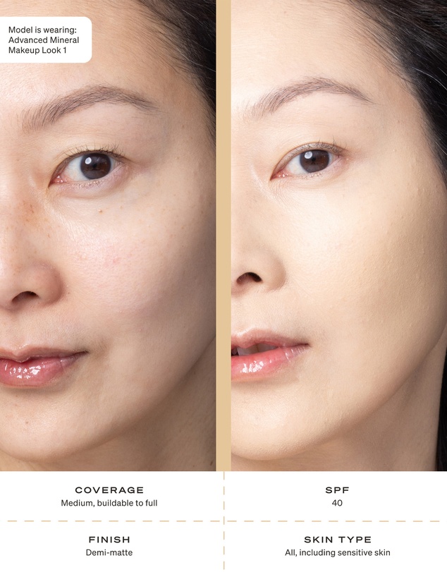 Napoleon Perdis - Advanced Mineral Makeup SPF40 Look 1