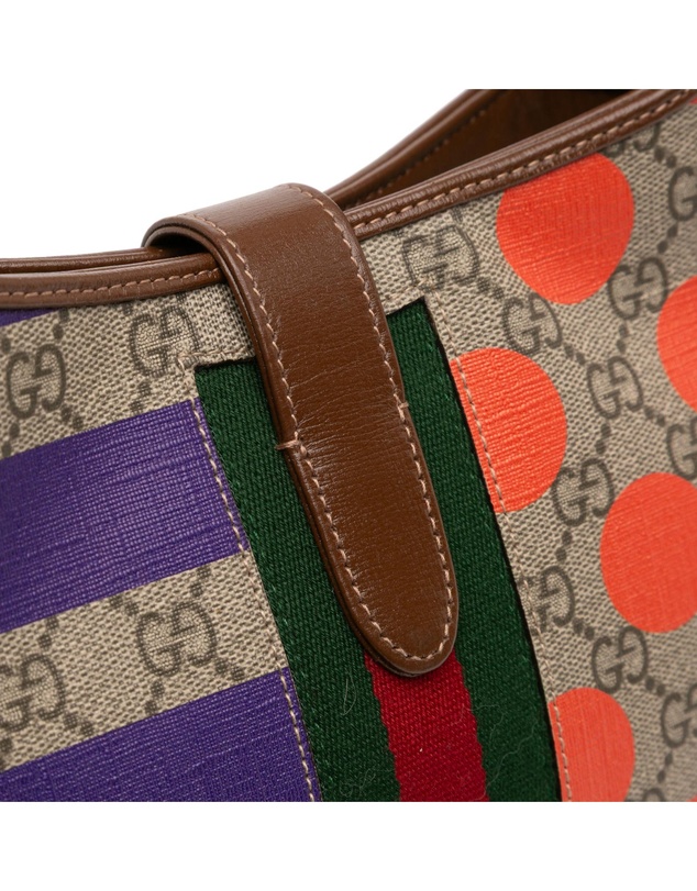 Pre-Loved by Azura Reborn - Pre-Loved Small GG Supreme Web Geometric Jackie 1961 Crossbody