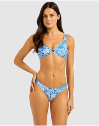 Seafolly - C Shells Reversible Hipster Bikini Bottom