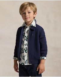 Polo Ralph Lauren - Cable-Quilted Jacket - ICONIC EXCLUSIVE - Teens