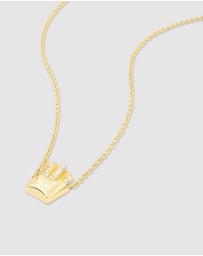 Wanderlust + Co - Fries Gold Necklace