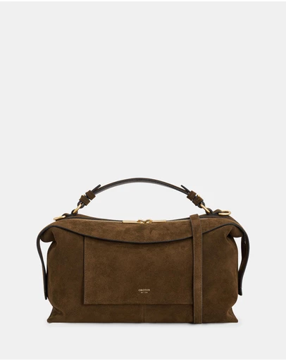 Oroton - Mica Large Bowler Suede