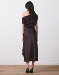 M.N.G - Asymmetrical Flared Dress