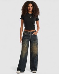 GUESS Originals - GUESS Originals Vintage Baker Baby Tee