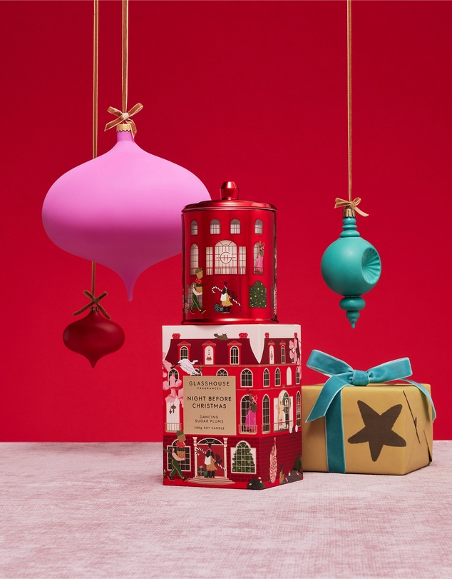 Glasshouse Fragrances - Night Before Christmas 380g Soy Candle