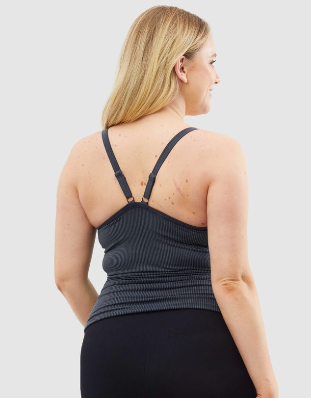Cake Maternity - Marshmallow Maternity and Nursing Tank Top
