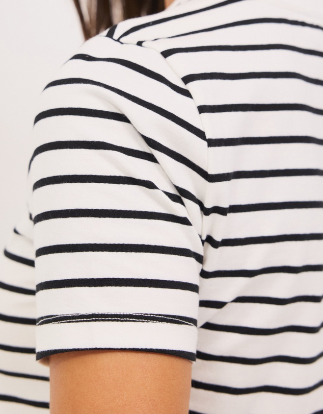 Calli - Stripe Baby Tee
