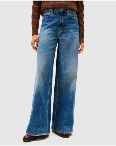 Tommy Hilfiger - Denim Kris 70'S Wide Leg HW Jeans