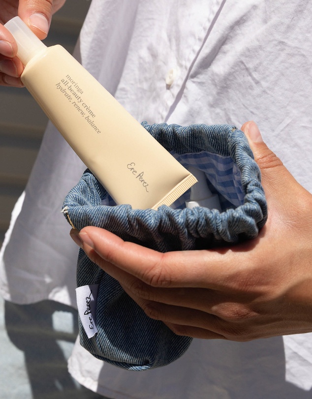 Ere Perez - Denim Snap Pouch