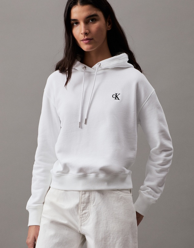 Calvin Klein Jeans - Cotton Blend Fleece Hoodie