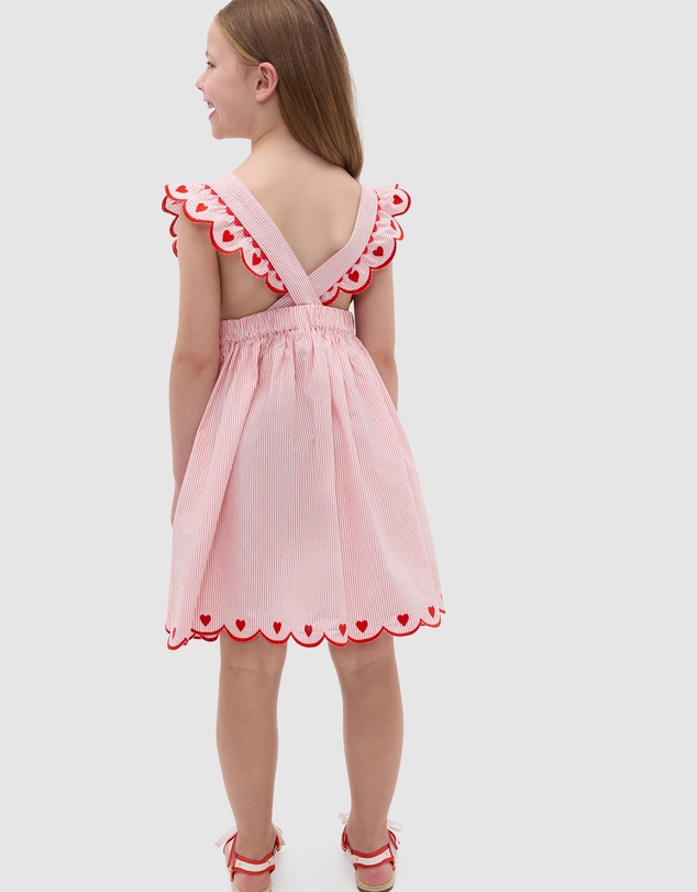 Seed Heritage - Scallop Stripe Dress