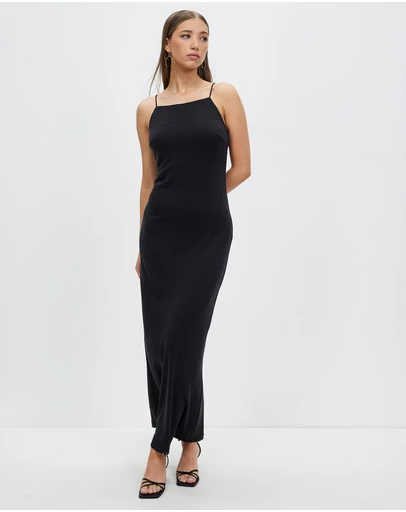 Third Form - Mode Straight Neck Maxi