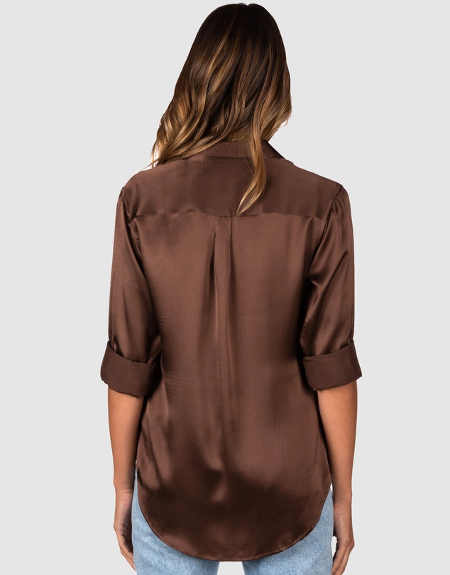 CAMIXA - Satin Silk Shirt