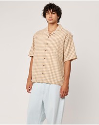 Rolla's - Palomino Check Bowler Shirt
