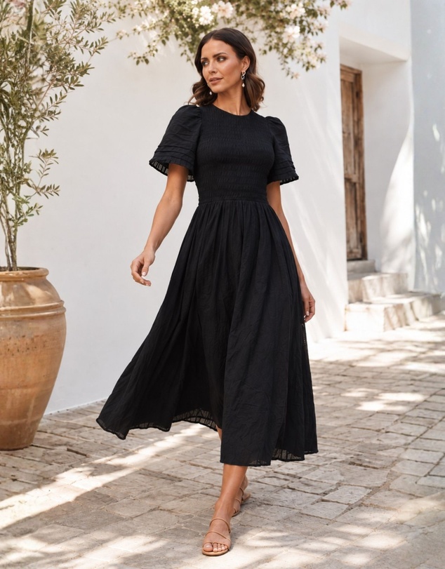 Esther & Co - Iolana Dress - Black