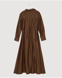Revibe - Repaired Minima Esenciales Paloma Maxi Shirt Dress - AU 16