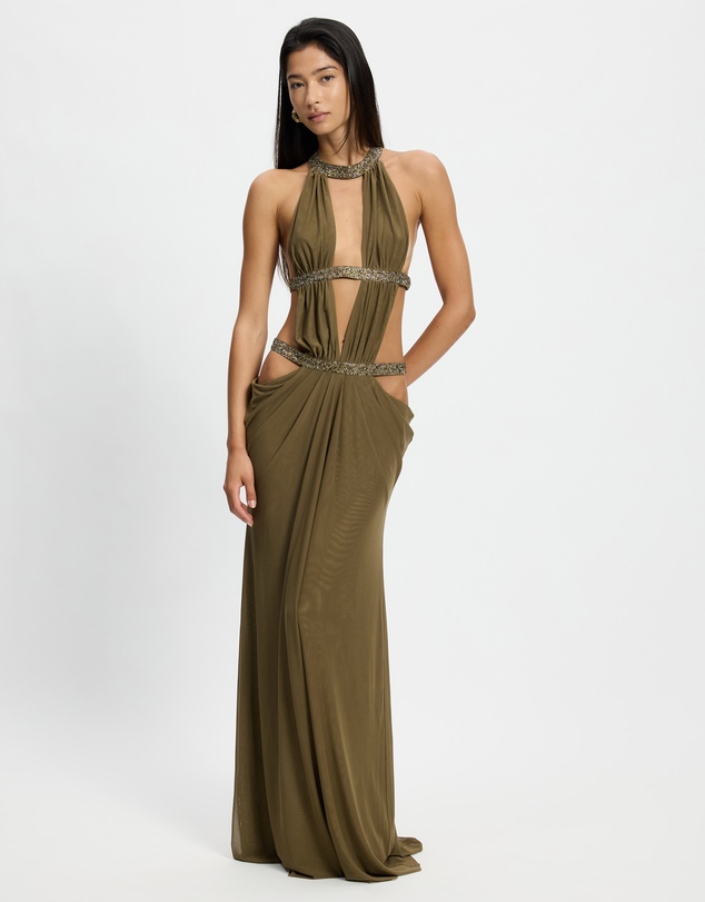 Jaded London - Cut Out Maxi Dress