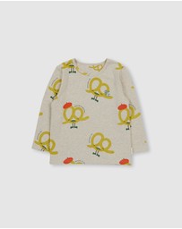 Olive & The Captain - Monsieur Pretzel Long Sleeve Top