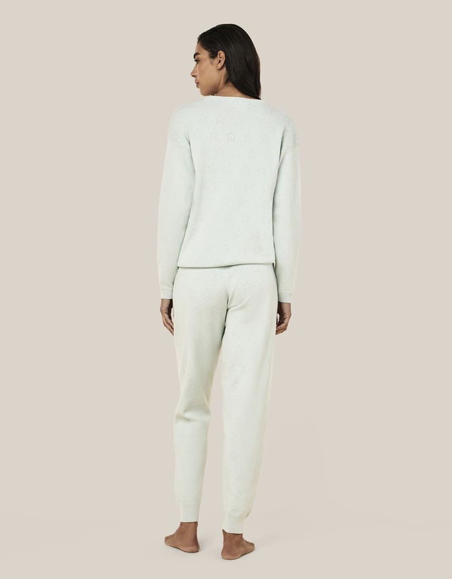 Papinelle - Cosy Pointelle Long Sleeve Top and Jogger