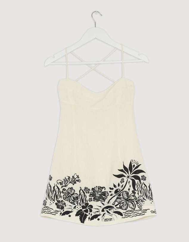 Revibe - Repaired Hansen & Gretel Opal Embellished Mini Dress - AU 10
