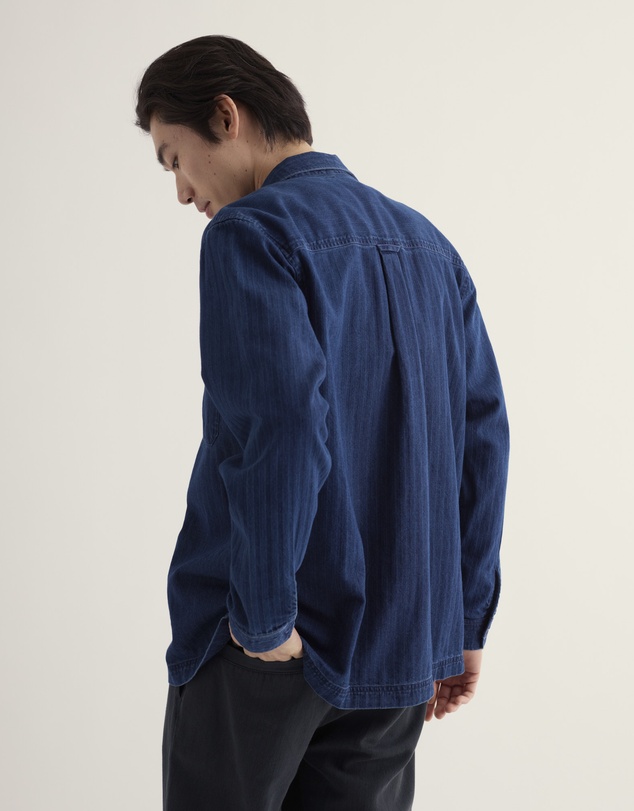 Seasalt - Men's Trelowen Collared Organic Cotton Shirt