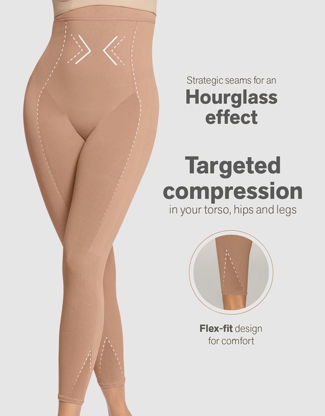 Leonisa - SmartShape Extra High Waist Butt Lift Shaping Leggings