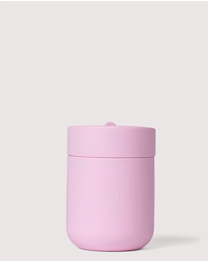 The Somewhere Co - Baby Pink Traveller Coffee Cup