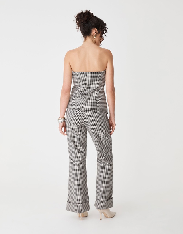 Forcast - Flynn Wide Leg Cuff Pants