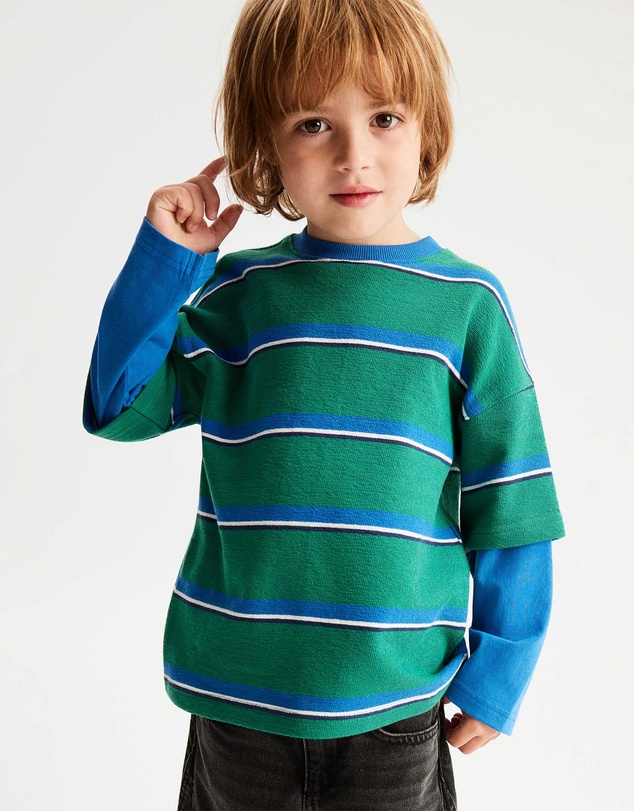Cotton On Kids - Slub Layer Tee