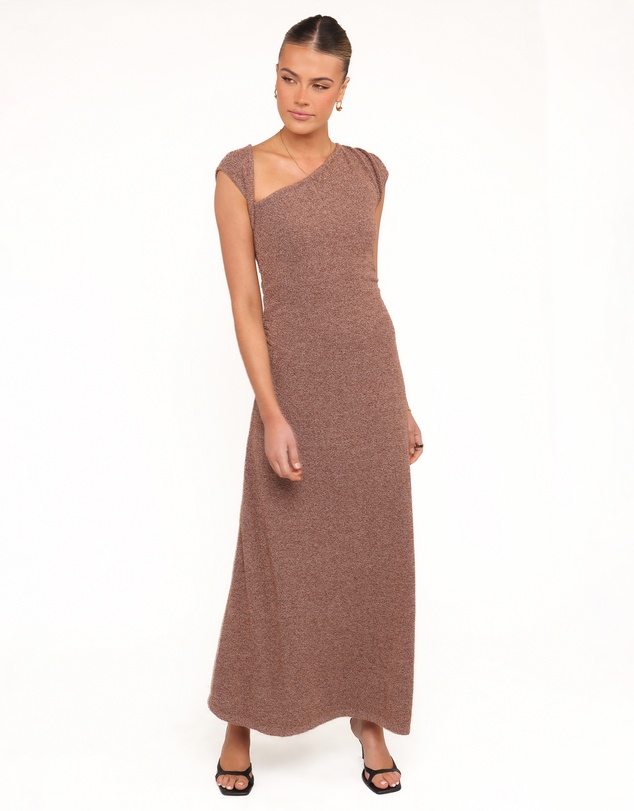 Petal & Pup - Talisa Midi Dress - Brown Marle