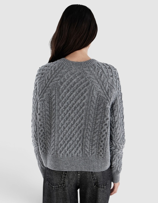 rag & bone - Liz Beaded Crewneck Sweater