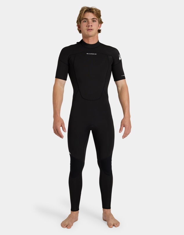 Quiksilver - Mens 2/2mm Prologue Short Sleeve Back Zip Wetsuit