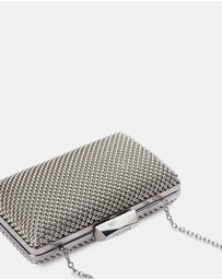 Olga Berg - Natasha Ball Mesh Clutch