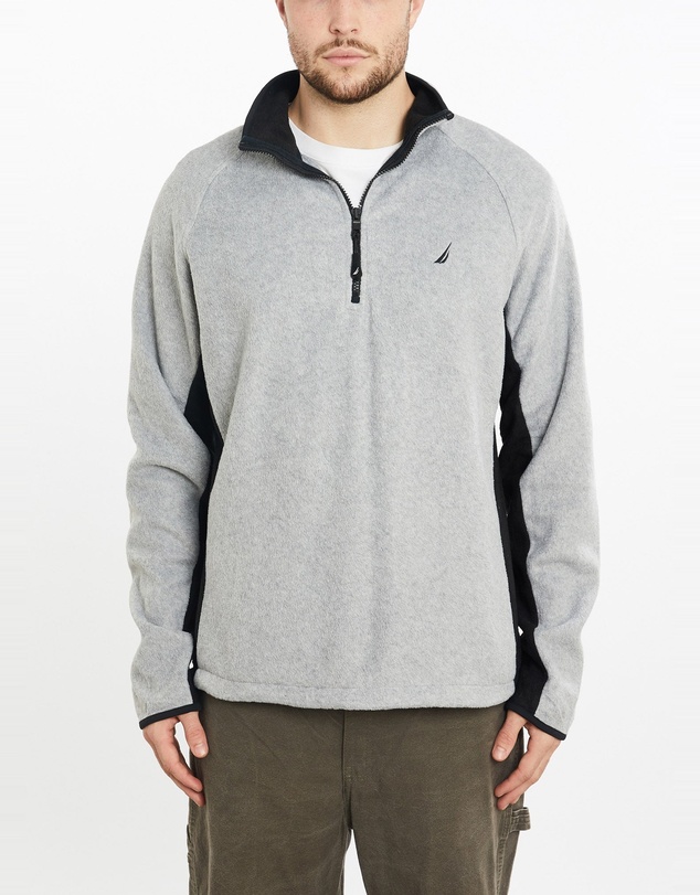 Vintage by The Real Deal - Pre Loved - Vintage Nautica Quarter Zip Fleece Sweatshirt