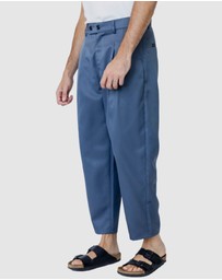 Justin Cassin - Mooney Button Cropped Pants
