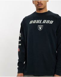 Vintage by The Real Deal - Pre Loved - Vintage Oakland Raiders Long Sleeve Tee