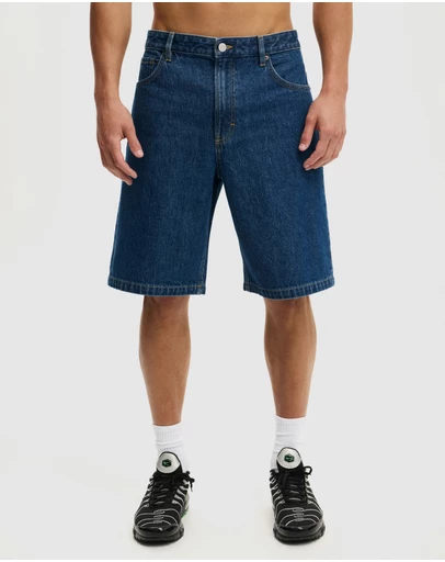 Cotton On - Baggy Denim Shorts