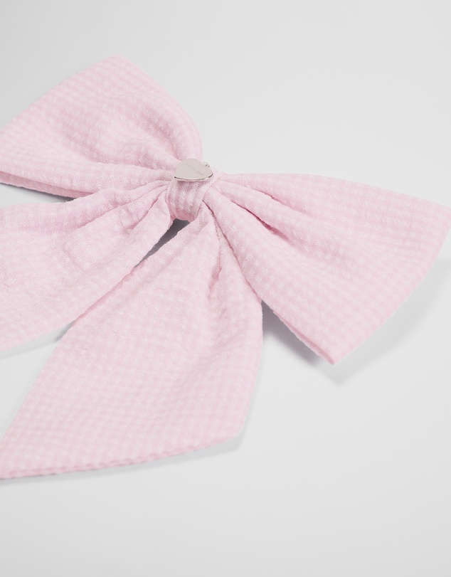Country Road - Large Gingham Bow Clip