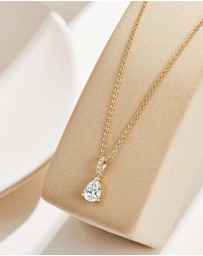 Mestige - Paisley Necklace - 18K Gold Plated